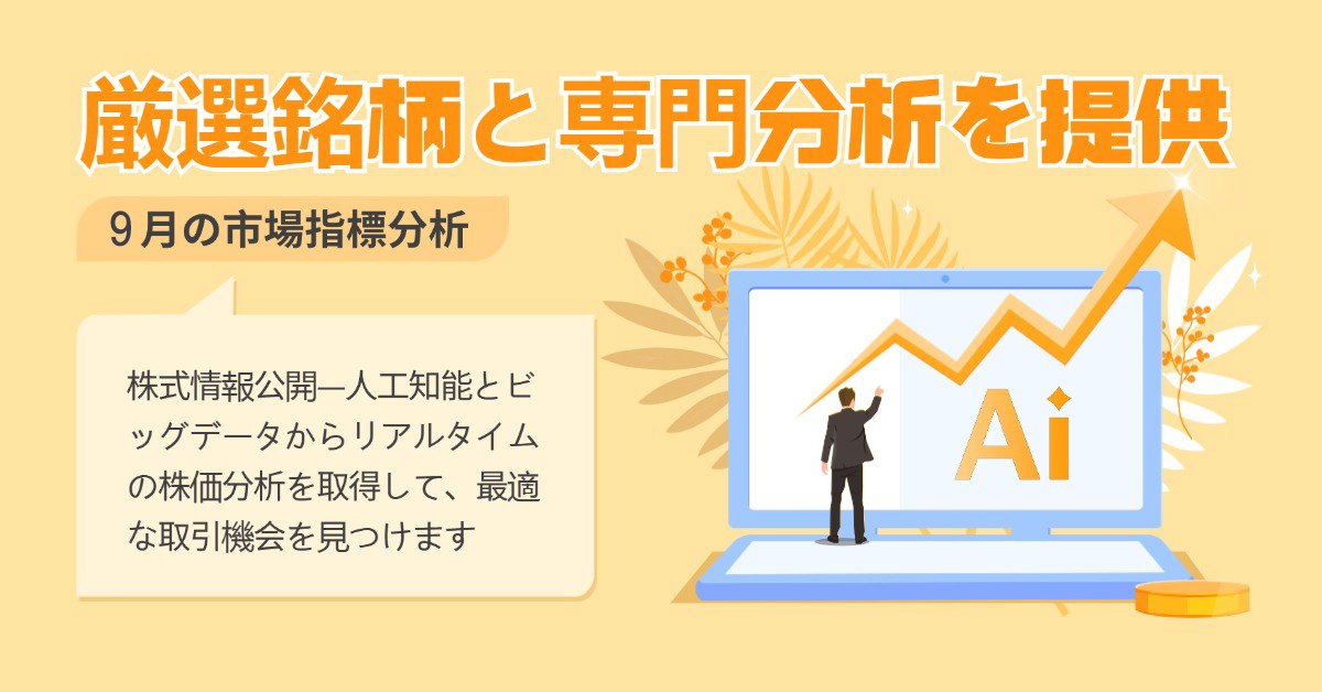 AI株価分析ツールのスクリーンショット